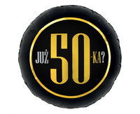 Balon foliowy Już 50-ka?, 18"