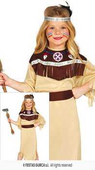 Strój Indianka dla dziewczynki , rozm. 115-123 cm