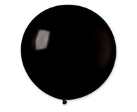 Balon G30 pastel kula 0.80m - czarna 14