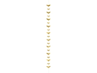 Girlanda Nietoperze, złoty, 1.5m