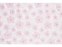 Bieżnik Kwiaty, jasny różowy, 26 x 500 cm