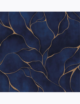 Serwetki papierowe Granatowy Kwiat, 33x33 cm, 20 szt