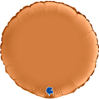 Balon Grabo 18'' Okrągłe Satin Caramel (karmelowy satynowy)