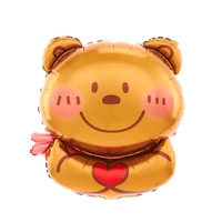 Balon foliowy Miś z serduszkiem 58x75cm