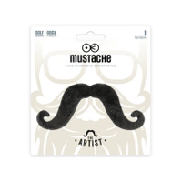 Sztuczne wąsy Artysta czarne