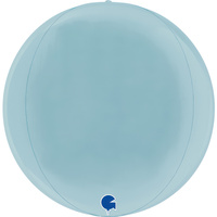 Balon Grabo Globe 11inc Pastel Blue 4D