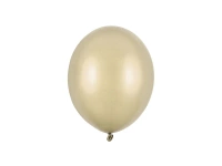 Balony Strong 23 cm, Metallic Cold Gold