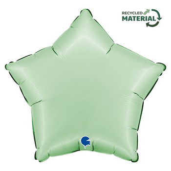 Balon foliowy Grabo 18'', Satin Glazed Mint