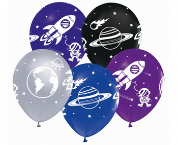 Balony Kosmos, 12"/ 5 szt.