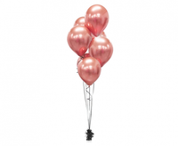 Balony Beauty&Charm, platynowe różowe 12"/ 50 szt.