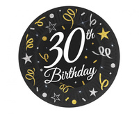 Talerzyki papierowe B&C 30, 18 cm/ 6 szt.