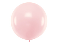 Balon okrągły 1m, Pastel Pale Pink