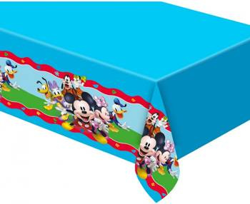 Obrus plastikowy "Mickey Rock The House" 120x180 cm