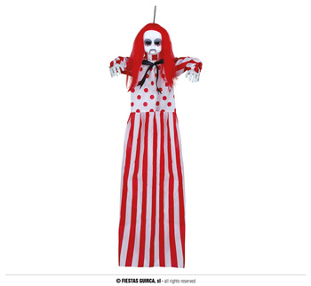 Dekoracja wisząca Klaun 100cm