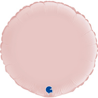Balon Grabo Okrągły Satin Pastel Pink (różowy delikatny)