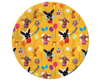 Talerzyki papierowe Bing, 18 cm, 8 szt.