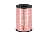 Wstążka plastikowa, różowe złoto, 5mm/225m
