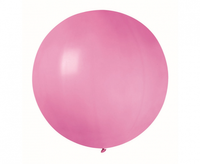 Balon G220 pastel kula 0.75m - różowa 06