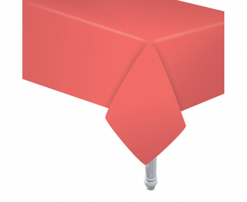Obrus papierowy koralowy (2345C), 132x183 cm