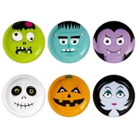 Talerzyki  papierowe Halloween Monsters