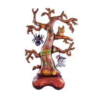 Balon foliowy stojący Drzewo Halloween 106x159cm