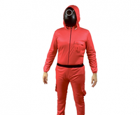 Strój Gra w Kalmara, Czerwony - Kółko rozm. 52 (M)