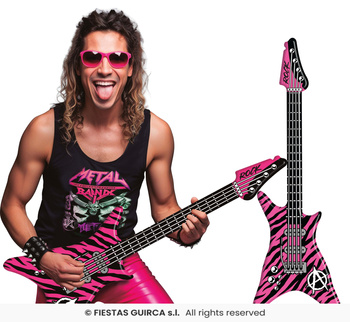 Dmuchana gitara elektryczna, 95 cm 