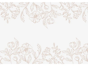 Bieżnik flizelinowy Kwiatowy, mix, 40x500 cm