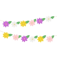 Baner Kolorowe Kwiatki 240 cm