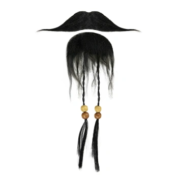 Sztuczna broda i wąsy Pirata - zestaw