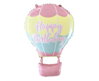 Balon foliowy Balon Happy Birthday, 40x60 cm