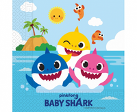 Serwetki "Baby Shark" 33x33 cm, 20 szt.