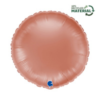 Balon foliowy Grabo, Okrągły Rose Gold 18"