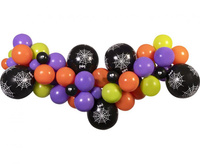 Girlanda balonowa DIY Halloween (tradycyjna), 65 szt.