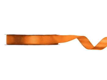 Tasiemka satynowa, rdzawy, 12mm/25m