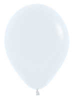 Balony White Pastel 10", 100 szt