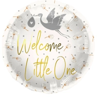 Balon foliowy 18'' -  Welcome Little One Starch
