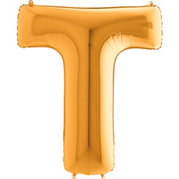 Balon Grabo Litera 40" T złota