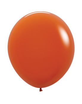 Balony Sunset Orange 18", 25 szt