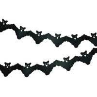 Girlanda Halloween Nietoperze czarna 260cm