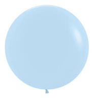 Balony Pastel Matte Blue 24", 1 szt
