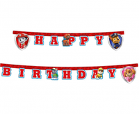 Banner urodzinowy Paw Patrol - Ready for Action, 1 szt.