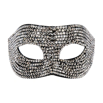Maska z cyrkoniami srebrnymi