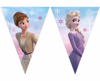 Banner "Frozen 2: Wind Spirit", flagi (papier FSC)