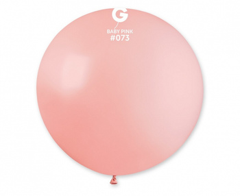 G30 pastel kula 0.80m- różowe delikatne 73/ 1 szt 