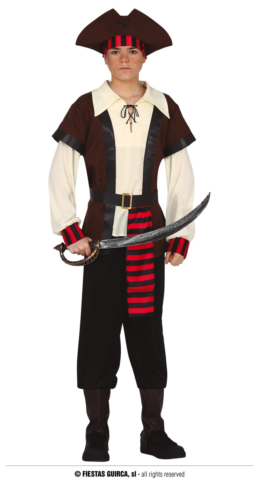 Strój Pirata Jak Zrobić Samemu Strój Pirata, rozm 160-165 cm - Be Art