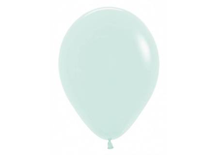  Balon 12" miętowy pastel matowy 