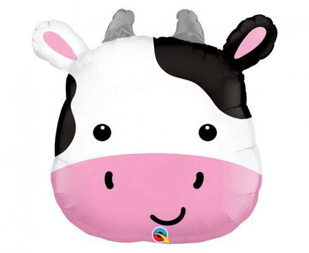 Balon foliowy 38" QL SHP "Cute Holstein Cow"