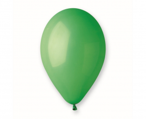 Balony G120 pastel 13" - zielone 12/ 50 szt.