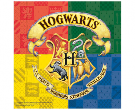 Serwetki papierowe "Harry Potter Hogwarts Houses",